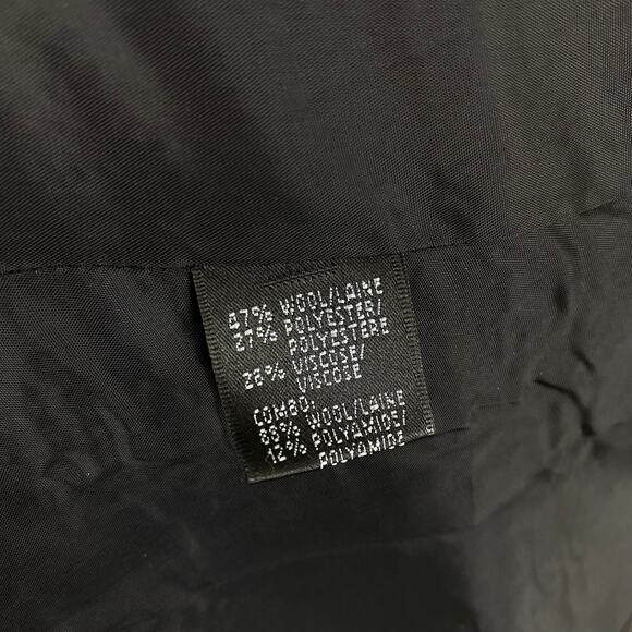 LAFAYETTE 148 New York Speckled Tweed Fringe Wool Blazer Suit Jacket Size 8 - Picture 10 of 10